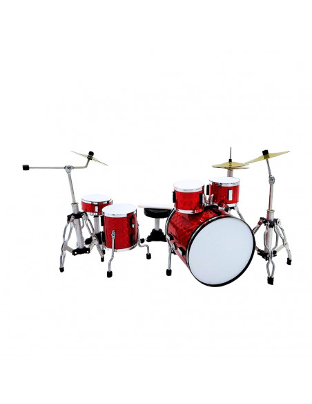Mini Perkusja Czerwona – Prezent dla muzyka - BMD-012