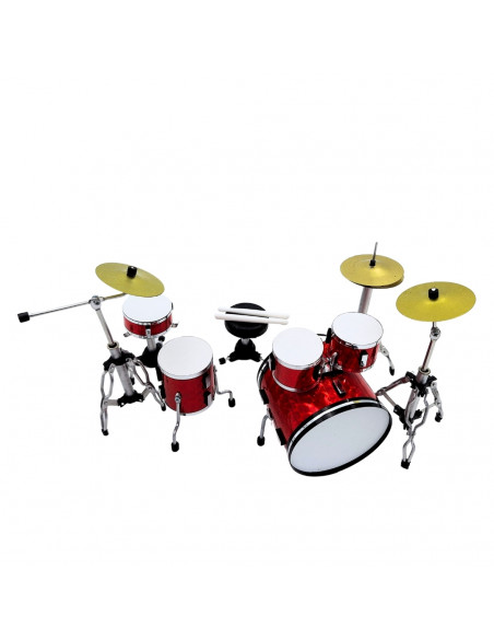 Mini Perkusja Czerwona – Prezent dla muzyka - BMD-012