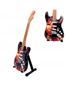 Mini Gitara Jim Morrison The Doors - Drewno Mahoniowe – MGT-6569
