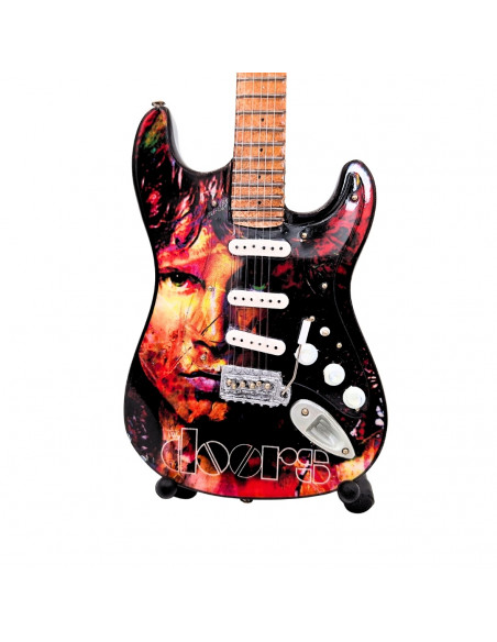 Mini Gitara Jim Morrison The Doors - Drewno Mahoniowe – MGT-6569