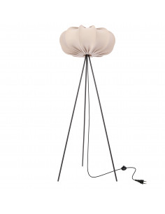 CANDELLUX CAFEE' lampa pod³ogowa czarny 1x40W E27 aba¿ur 52/23 frappe 51-42040