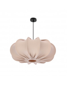 CANDELLUX CAFEE' lampa wisz¹ca 52cm czarny 1x40W E27 aba¿ur frappe 31-42019