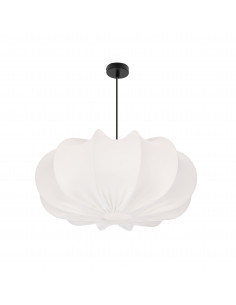 CANDELLUX CAFEE' lampa wisz¹ca 52cm czarny 1x40W E27 aba¿ur latte 31-42002