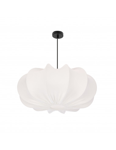 CANDELLUX CAFEE' lampa wisz¹ca 52cm czarny 1x40W E27 aba¿ur latte 31-42002