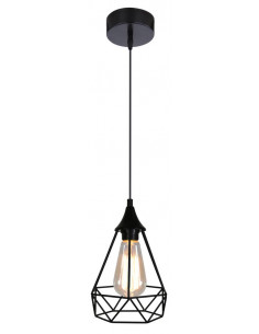 CANDELLUX GRAF LAMPA WISZĄCA 1X60W E27 CZARNY 31-62888