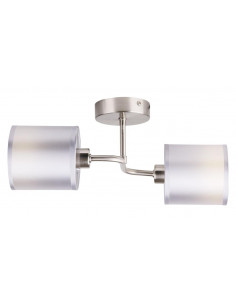 CANDELLUX SAX LAMPA KINKIET 2X40W E14 SATYNA 22-70678