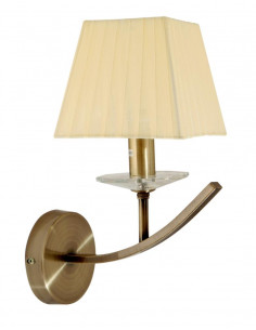 CANDELLUX VALENCIA LAMPA KINKIET 1X40W E14 PATYNA 15X36 21-84012