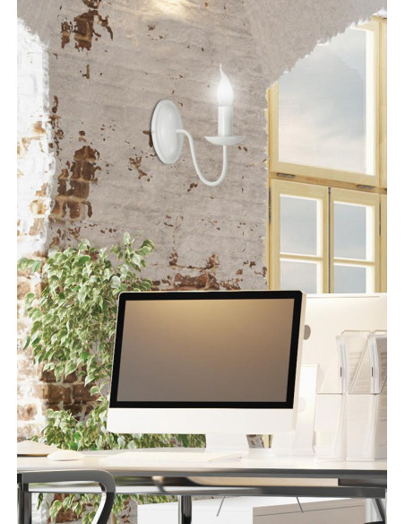 CANDELLUX BELLAGIO LAMPA KINKIET 1X40W E14 KREMOWY 21-96480
