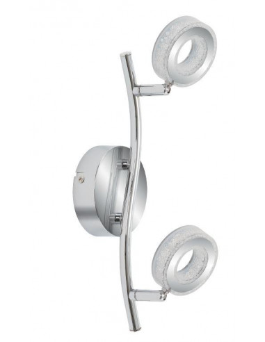 CANDELLUX VINOLA LAMPA SUFITOWA LISTWA 2X5W LED CHROM 3000K 92-65605