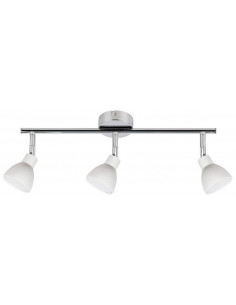 CANDELLUX ROY LAMPA SUFITOWA LISTWA 3X5W LED COB GŁÓWKA OKRĄGŁA 1E Z PRZEGUBEM KD SYSTEM BIAŁY 93-67616