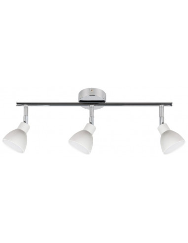 CANDELLUX ROY LAMPA SUFITOWA LISTWA 3X5W LED COB GŁÓWKA OKRĄGŁA 1E Z PRZEGUBEM KD SYSTEM BIAŁY 93-67616