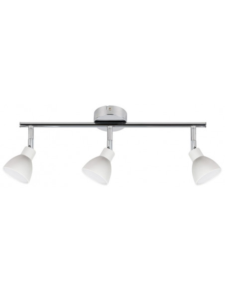 CANDELLUX ROY LAMPA SUFITOWA LISTWA 3X5W LED COB GŁÓWKA OKRĄGŁA 1E Z PRZEGUBEM KD SYSTEM BIAŁY 93-67616