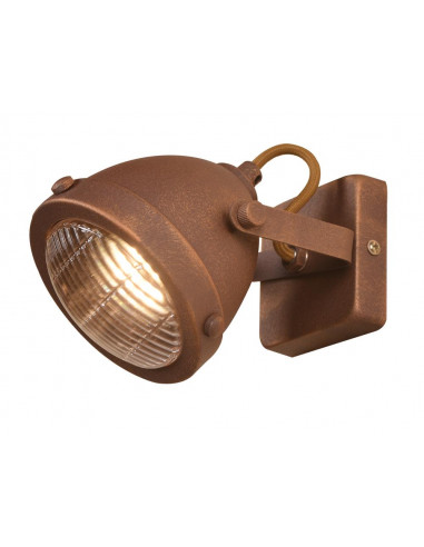 CANDELLUX FRODO LAMPA KINKIET 1X40W GU10 RDZAWY 91-71064