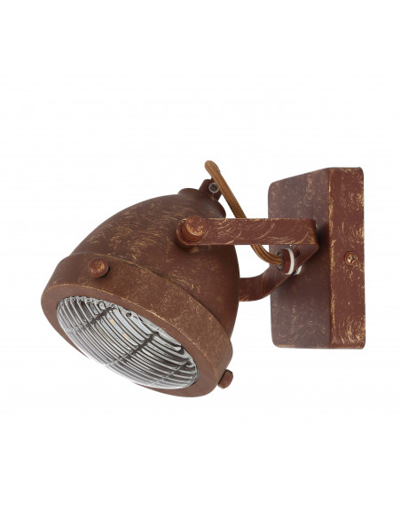 CANDELLUX FRODO LAMPA KINKIET 1X40W GU10 RDZAWY 91-71064