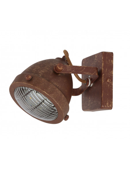CANDELLUX FRODO LAMPA KINKIET 1X40W GU10 RDZAWY 91-71064