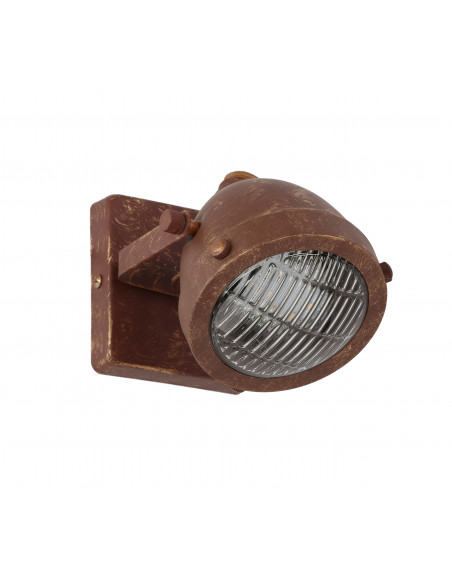 CANDELLUX FRODO LAMPA KINKIET 1X40W GU10 RDZAWY 91-71064