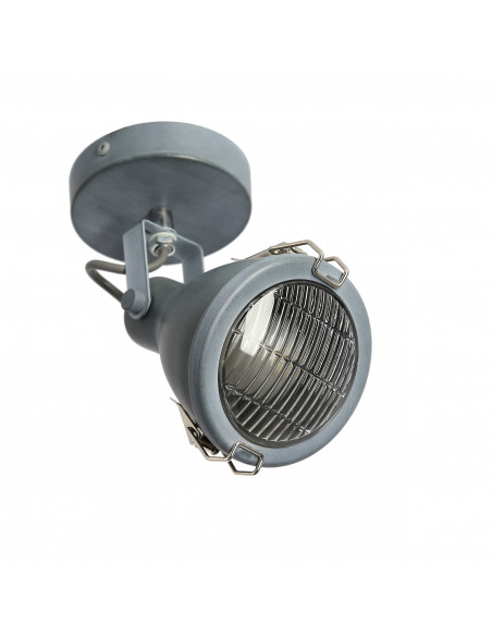 CANDELLUX CRODO LAMPA KINKIET 1X40W E14 SZARY 91-71101