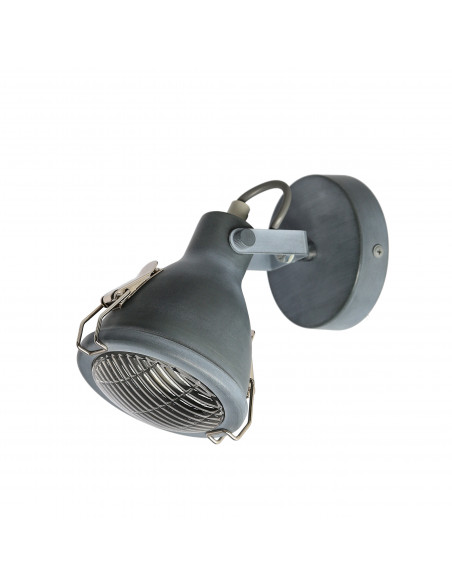 CANDELLUX CRODO LAMPA KINKIET 1X40W E14 SZARY 91-71101