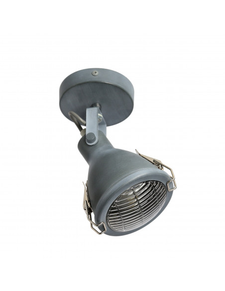 CANDELLUX CRODO LAMPA KINKIET 1X40W E14 SZARY 91-71101