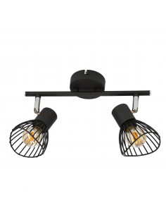 CANDELLUX FLY LAMPA SUFITOWA LISTWA 2X40W E14 CZARNY 92-61898