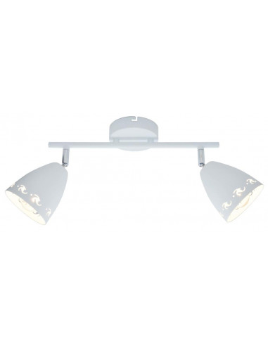 CANDELLUX COTY LAMPA SUFITOWA LISTWA 2X40W E14 BIAŁY MAT 92-67128