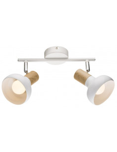 CANDELLUX PUERTO LAMPA SUFITOWA LISTWA 2X40W E14 BIAŁY 92-62659