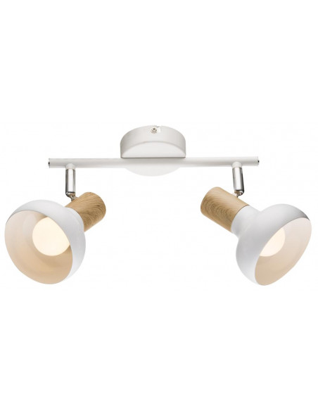 CANDELLUX PUERTO LAMPA SUFITOWA LISTWA 2X40W E14 BIAŁY 92-62659