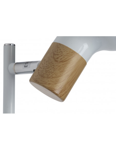CANDELLUX PUERTO LAMPA SUFITOWA LISTWA 2X40W E14 BIAŁY 92-62659