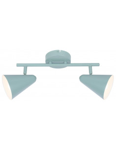 CANDELLUX AMOR LAMPA SUFITOWA LISTWA 2X40W E14 SZARY MAT 92-63335
