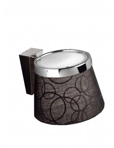 CANDELLUX IMPRESJA LAMPA KINKIET 1*60W E27 CZARNA CHROM 21-46324