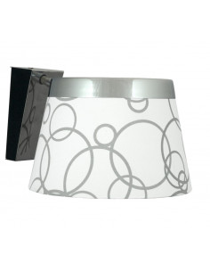 CANDELLUX IMPRESJA LAMPA KINKIET 1*60W E27 BIAŁY CHROM 21-46478