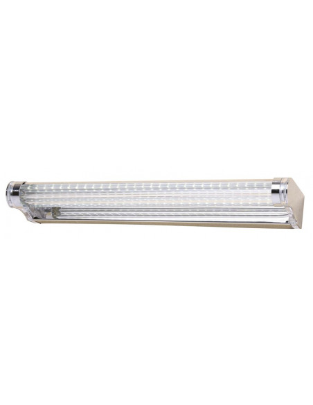 CANDELLUX MODERNO LAMPA KINKIET 7W LED 40 CM STAL NIERDZEWNA POLEROWANA/AKRYL 20-40800