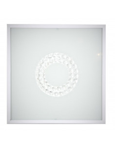 CANDELLUX LUX LAMPA SUFITOWA PLAFON 29X29 16W LED 6500K BIAŁY MAŁY RING 10-60655