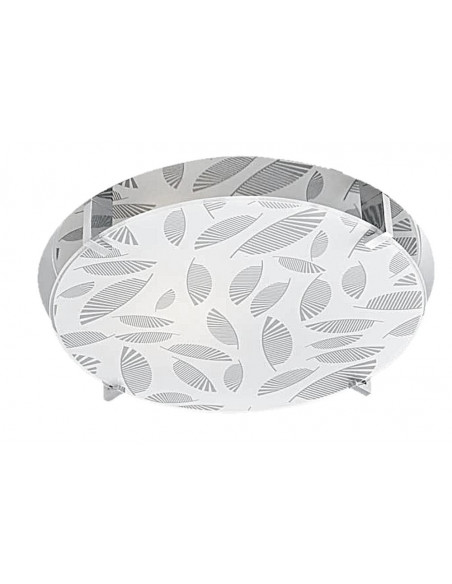 CANDELLUX FIKUS LAMPA SUFITOWA PLAFON 30 1X60W E27 CHROM 13-12944