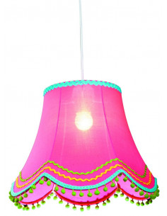 CANDELLUX ARLEKIN LAMPA WISZĄCA 35 1X60W E27 RÓŻOWY 31-94509