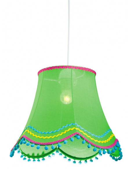 CANDELLUX ARLEKIN LAMPA WISZĄCA 35 1X60W E27 ZIELONY 31-94516