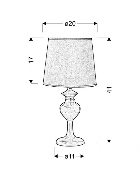 CANDELLUX BERKANE LAMPA 1X40W E14 ZIELONA 41-11725