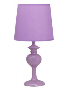 CANDELLUX BERKANE LAMPA 1X40W E14 FIOLETOWY 41-11756