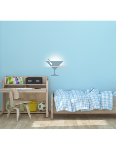 CANDELLUX PICCOLO LAMPA KINKIET 4W LED 4000K IQ KIDS Z NIEBIESKI 21-03560