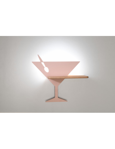 CANDELLUX PICCOLO LAMPA KINKIET 4W LED 4000K IQ KIDS RÓŻOWY 21-03553