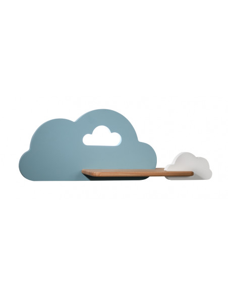 CANDELLUX LAMPA CLOUD KINKIET ŚCIENNY 5W LED IQ KIDS NIEBIESKI+BIAŁY 21-33567