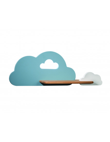 CANDELLUX LAMPA CLOUD KINKIET ŚCIENNY 5W LED IQ KIDS NIEBIESKI+BIAŁY 21-33567