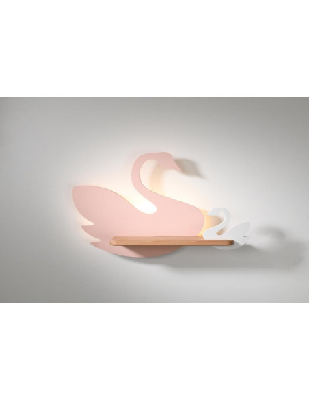 CANDELLUX LAMPA SWAN KINKIET ŚCIENNY 5W LED IQ KIDS 21-75598