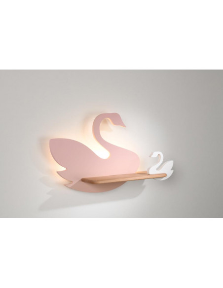 CANDELLUX LAMPA SWAN KINKIET ŚCIENNY 5W LED IQ KIDS 21-75598