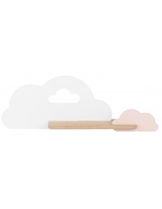 CANDELLUX LAMPA CLOUD KINKIET ŚCIENNY 5W LED IQ KIDS BIAŁY+RÓŻOWY 21-76717