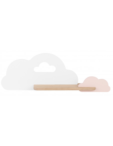CANDELLUX LAMPA CLOUD KINKIET ŚCIENNY 5W LED IQ KIDS BIAŁY+RÓŻOWY 21-76717