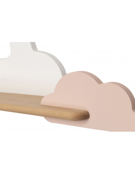 CANDELLUX LAMPA CLOUD KINKIET ŚCIENNY 5W LED IQ KIDS BIAŁY+RÓŻOWY 21-76717
