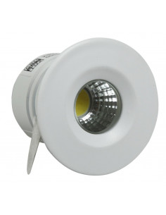 CANDELLUX SH-14 WH 3W LED 230V BIAŁY  oczko sufitowe  lampa sufitowa HERMETYCZNA  IP65  odporna na wilgoć 2258966