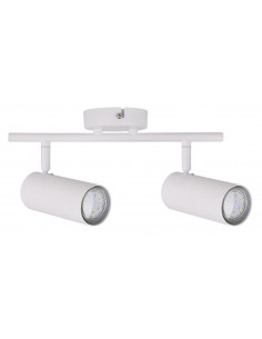 CANDELLUX Colly lampa sufitowa biały 2x15w gu10 klosz biały 92-01610
