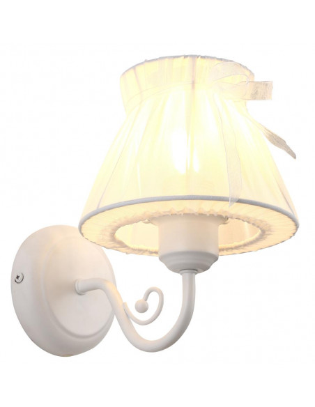 CANDELLUX ZEFIR KINKIET 1X40W E27 BIAŁY 21-73785
